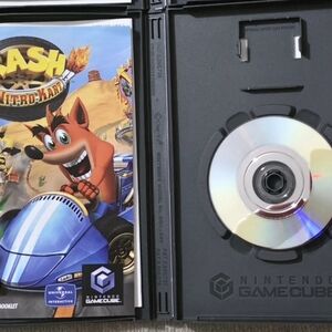 Nintendo GameCube Crash Nitro Kart - Blue and Black